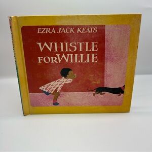 EZRA JACK KEATS Whistle for Willie 8" hardcover book 1964 Children's Choice Book